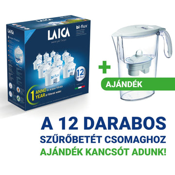 Laica bi-fluxové filtračné vložky 12 kusov