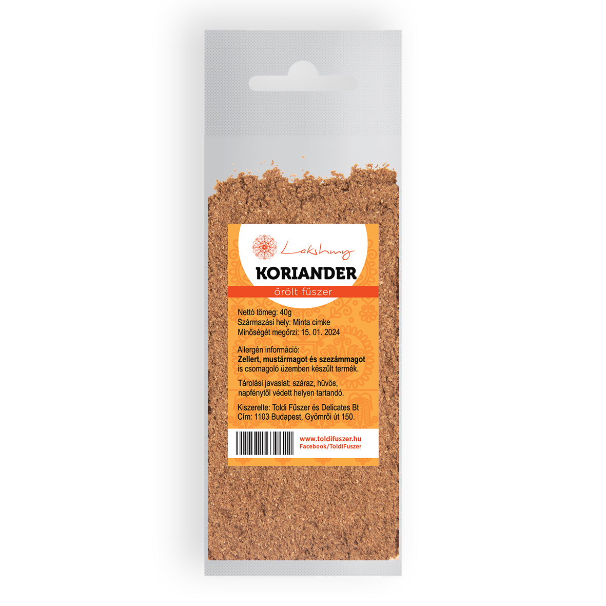 Lakhsmy mletý koriander 40 g - 12750