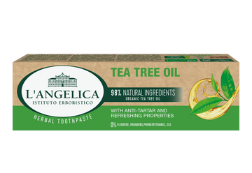 L'Angelica bylinná zubná pasta s čajovníkovým olejom 75 ml - 90494