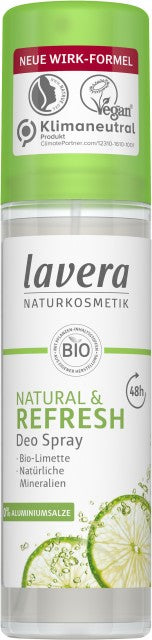 Lavera Osviežujúci dezodorant v spreji s limetkou 75 ml - 88715