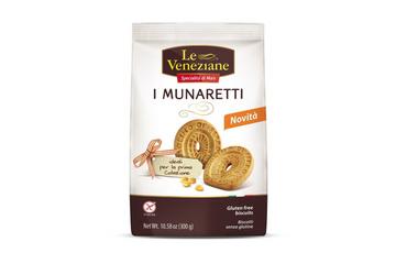 Le Veneziane Bezlepkové sušienky Munaretti 300 g - 49882