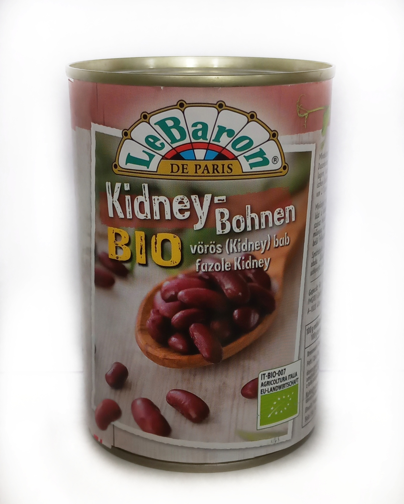 Le baron bio červené (kidney) fazule 400 g
