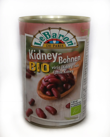 Le baron bio červené (kidney) fazule 400 g