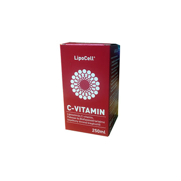 Lipocell vitamín C tekutý doplnok stravy 250 ml