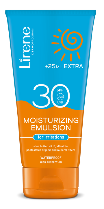 Lirén hydratačná emulzia spf30 175 ml