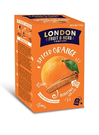 London Fruit & Herb Ovocný čaj s pomarančom a škoricou 40 g - 42428