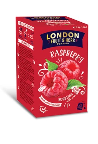 London Fruit & Herb Ovocný čaj s malinovou príchuťou 40 g - 42431
