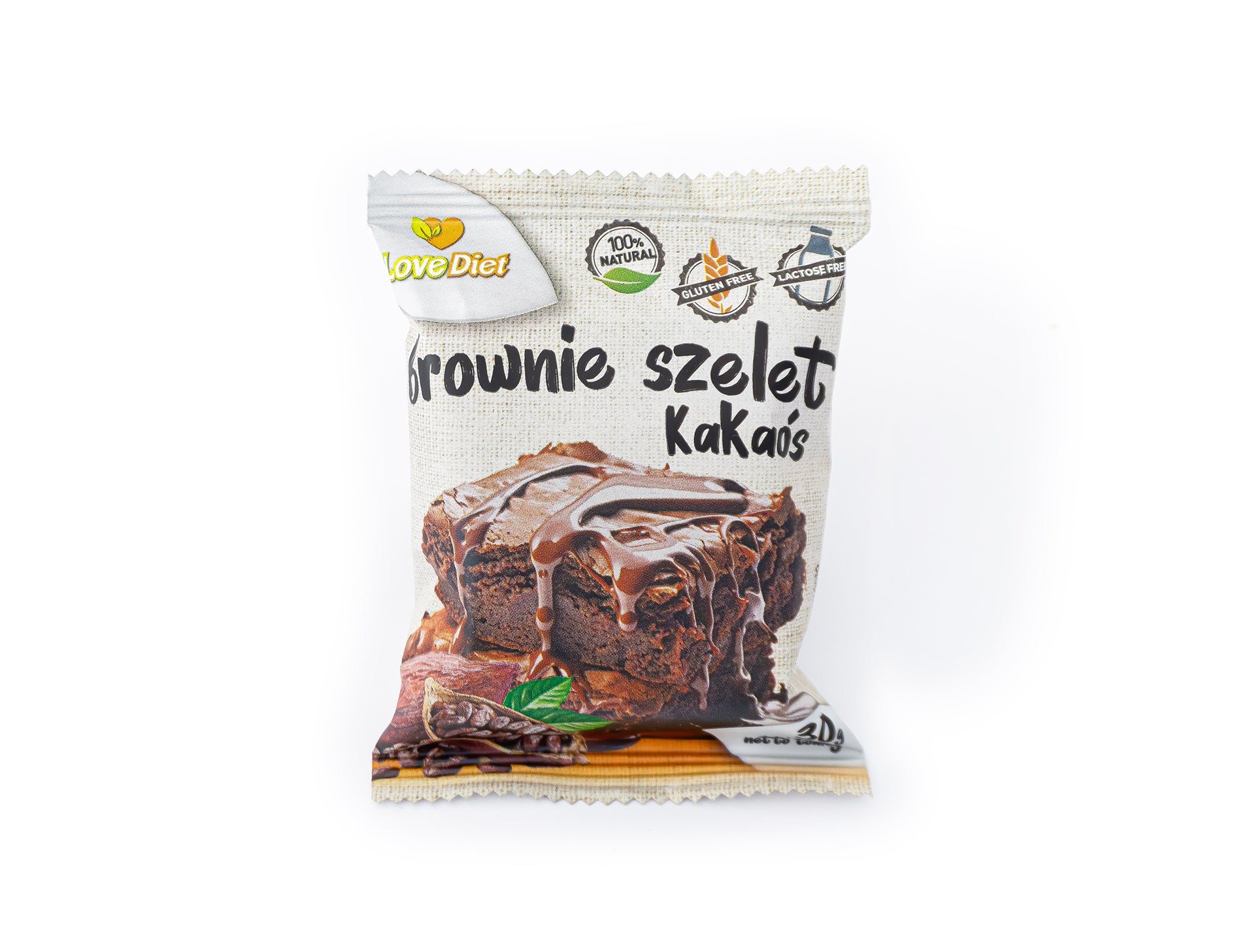 Love Diet kakaové brownie 30 g