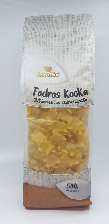 Love Diet bezlepkové cestoviny vlnité kocky 500 g - 91395