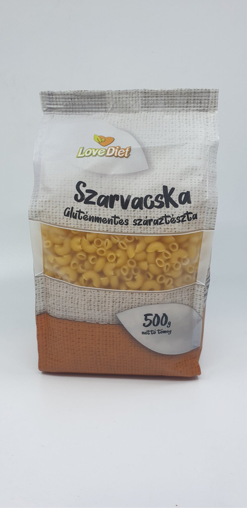 LoveDiet Bezlepkové kukuričné cestoviny kolienka 500g - 91401