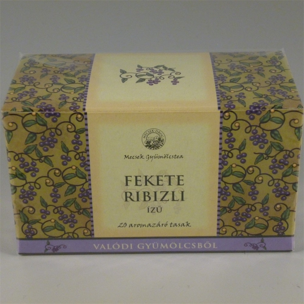 Mecsek Ovocný čaj s príchuťou čiernych ríbezlí 40 g - 24594