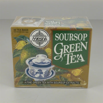 Mlesna zelený čaj s príchuťou soursop 100 g - 24652