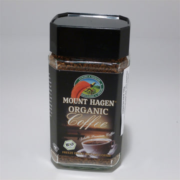 Mount Hagen instantná káva Arabica/Robusta Fair Trade BIO 100 g - 16912