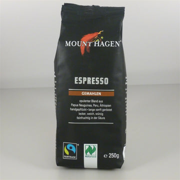 Mount Hagen Mletá Espresso Káva 250 g - 35870