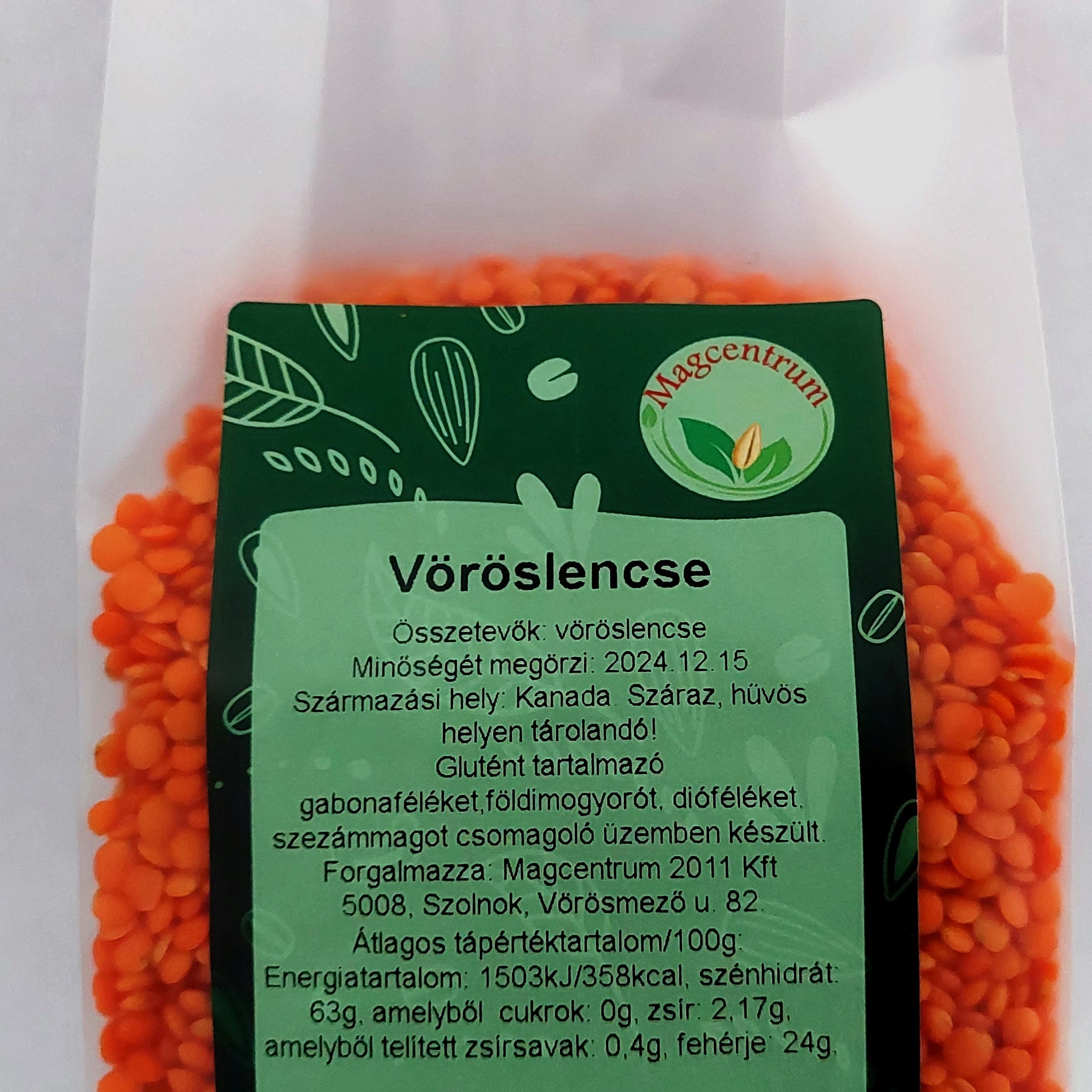 Červená lentička magcentrum celých 500 g