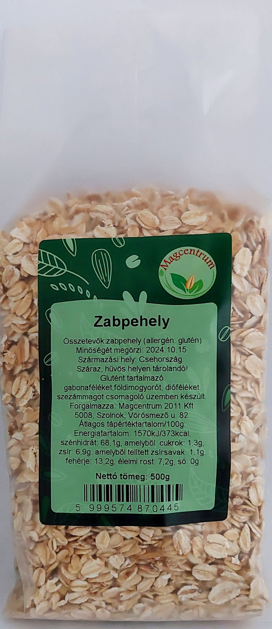 Magcentrum ovsené vločky veľkozrnné 500 g - 95885