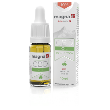 Magna CBD olej s olivovou príchuťou 10 ml - 84282