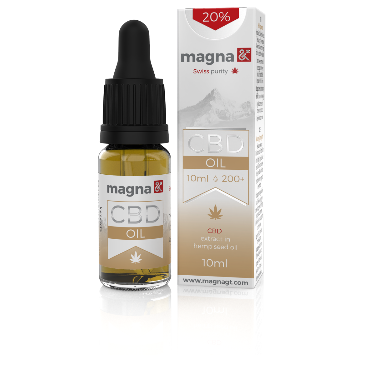 Magna G&T CBD konopný olej 10 ml - 84283