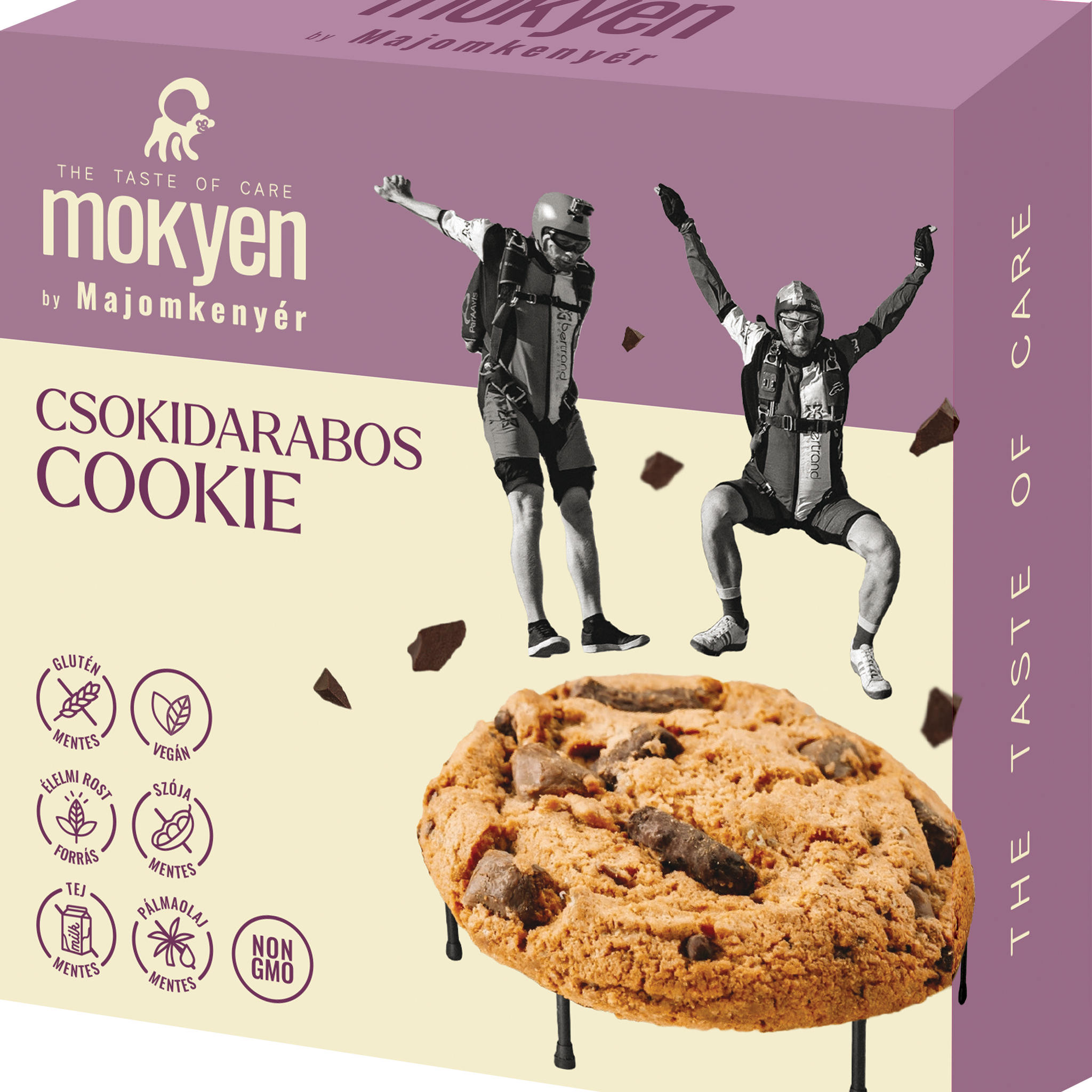 Majomkenyér vegánske sušienky s kúskami čokolády 50 g - 94660