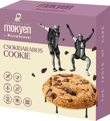 Majomkenyér vegánske sušienky s kúskami čokolády 50 g - 94660