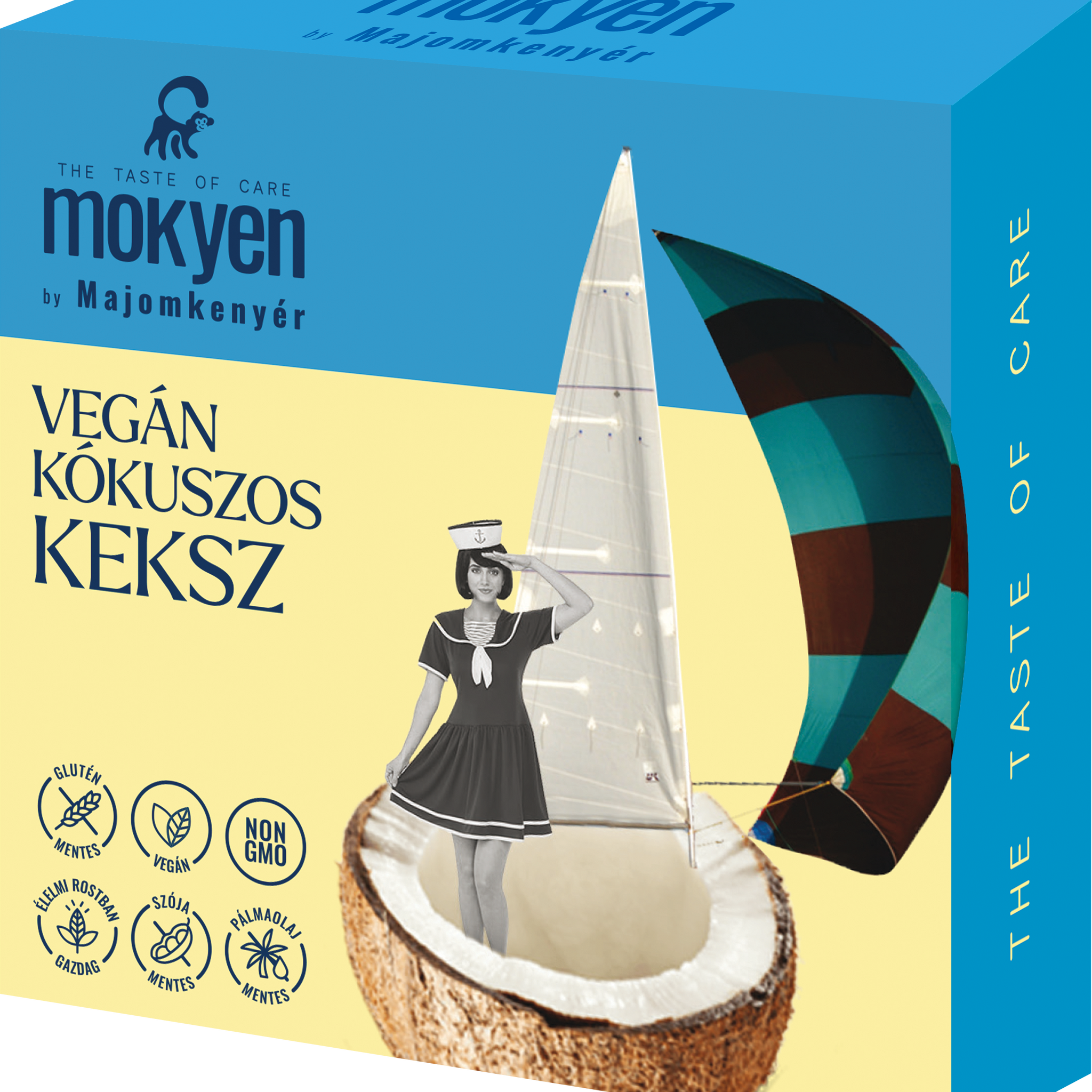 Majomkenyér kokosové vegánske sušienky 50 g - 88441
