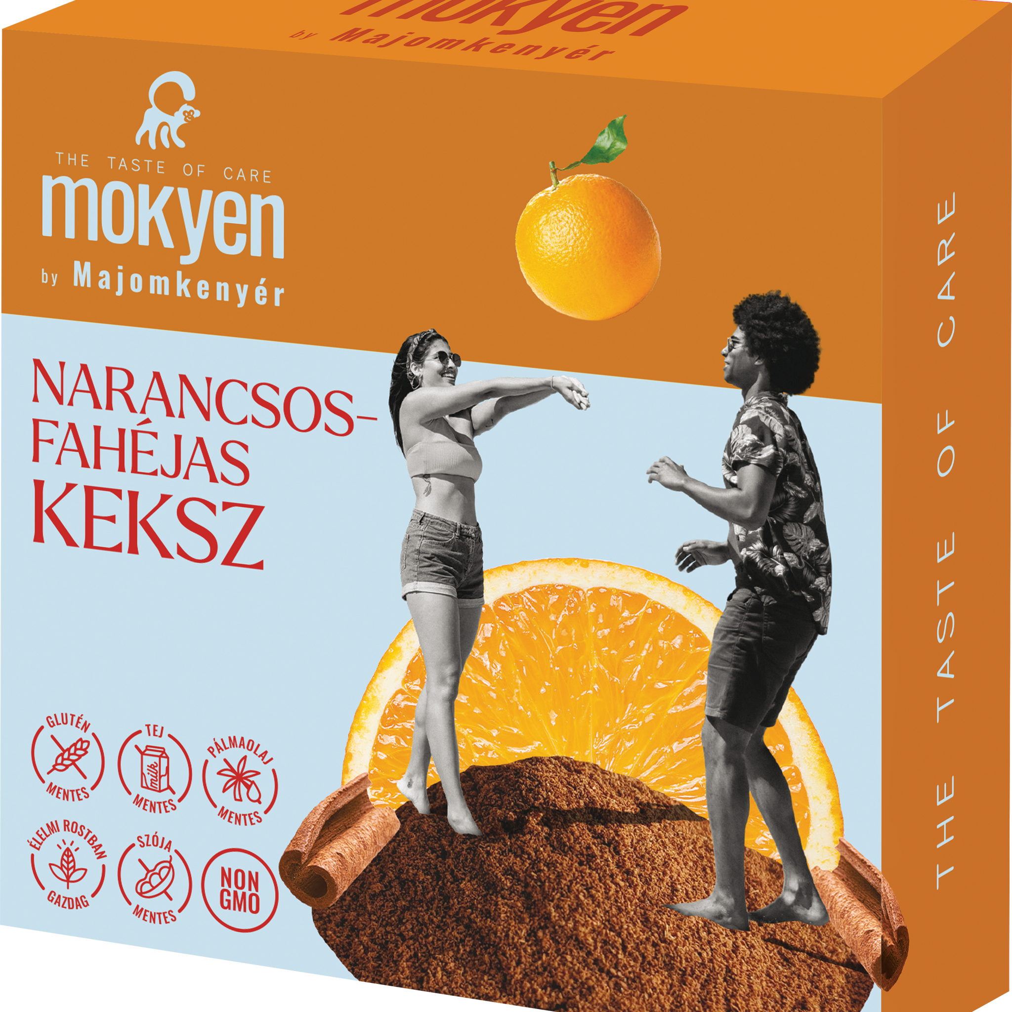 Majomkenyér paleo keksíky s pomarančom a škoricou 50 g - 48276