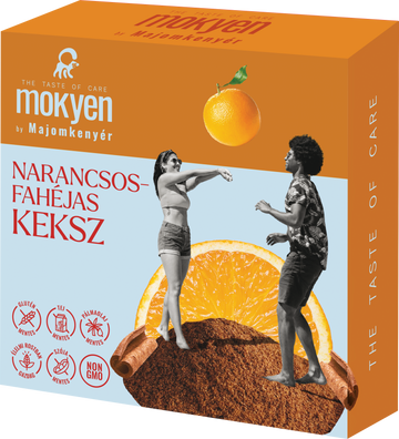 Majomkenyér paleo keksíky s pomarančom a škoricou 50 g - 48276