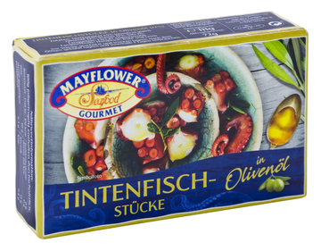 Mayflower sépie v olivovom oleji 111 g