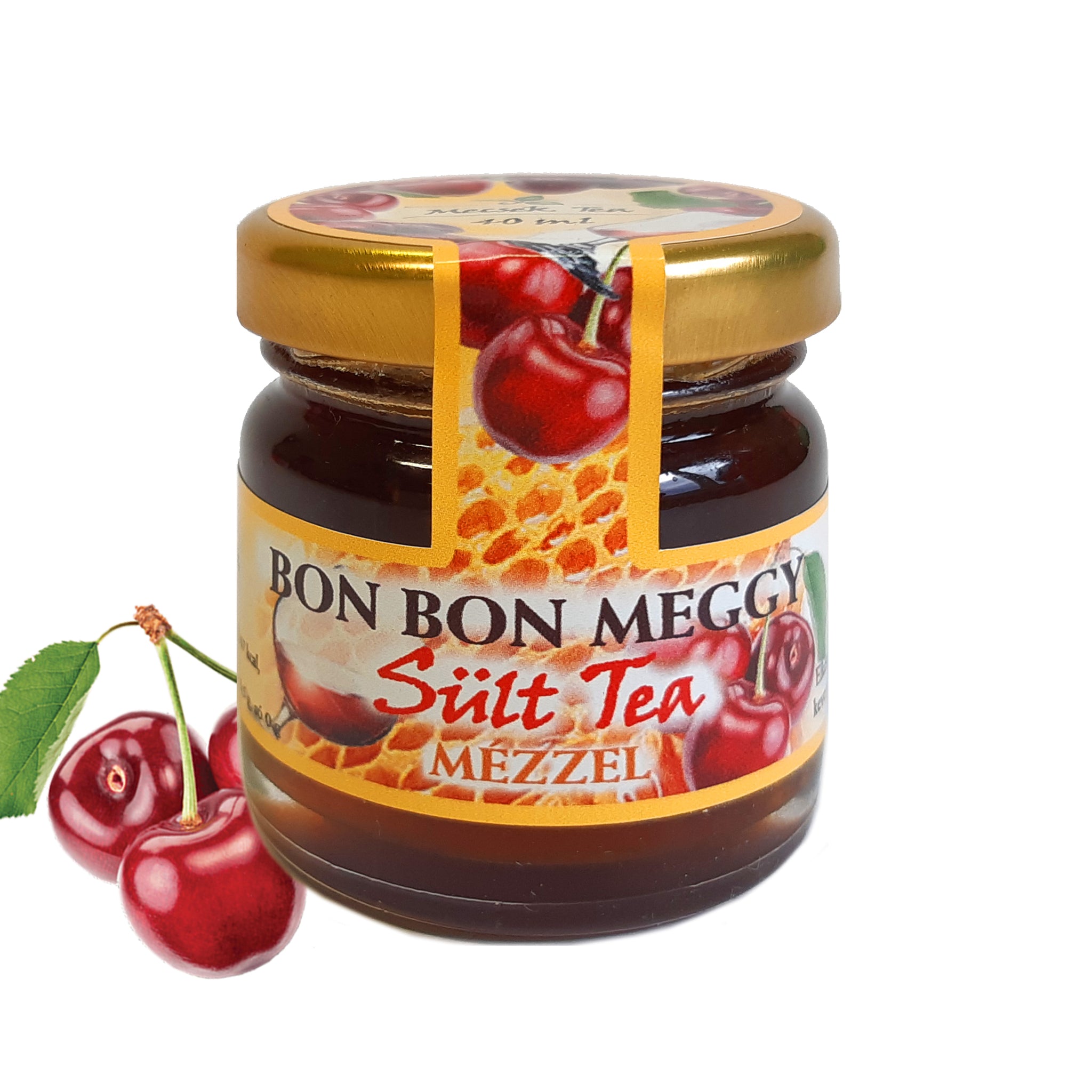 Mecsek pečený čaj s medom a višňovou príchuťou 40 ml - 84539