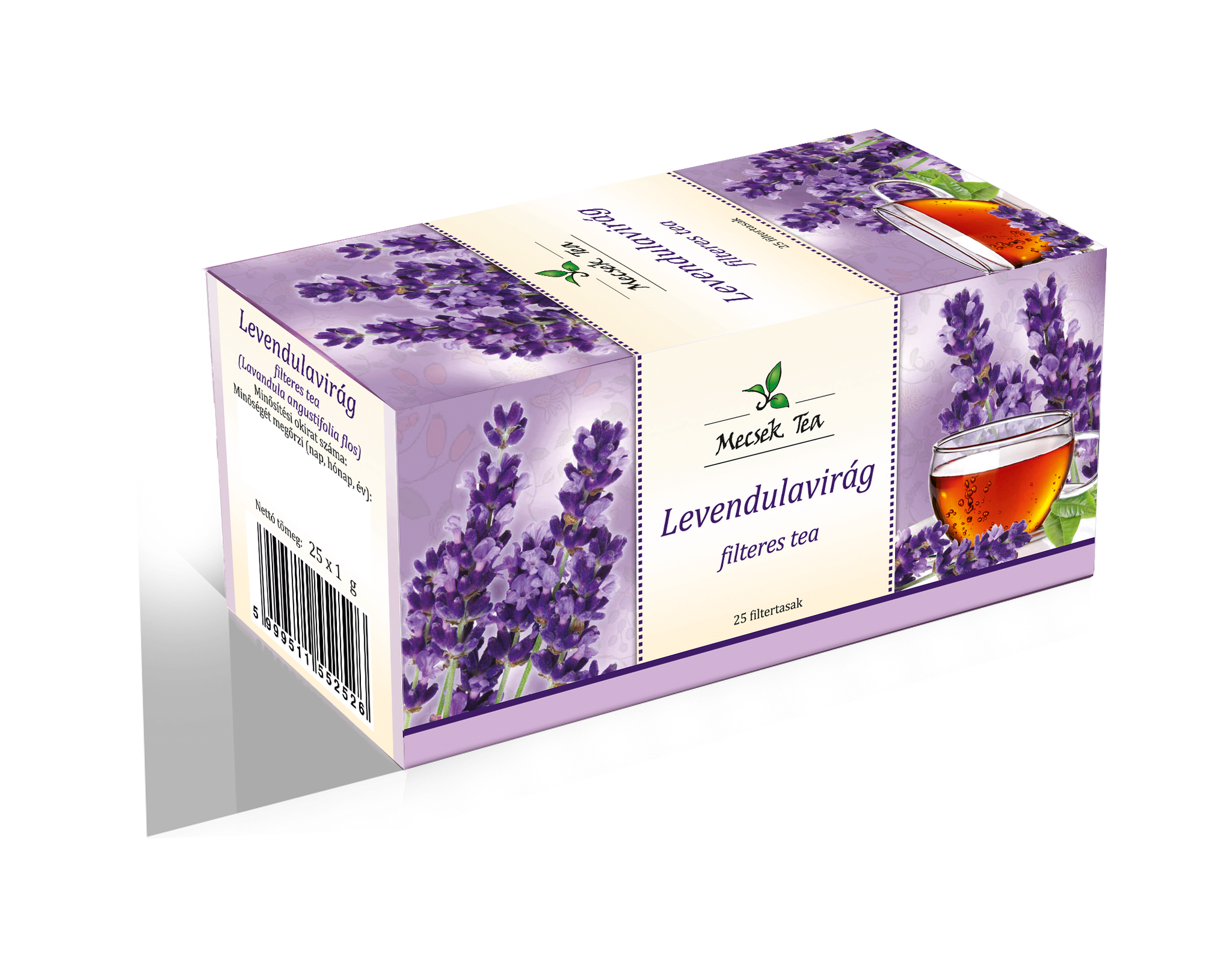 Mecsek Levanduľový čaj 25 x 1g - 87544