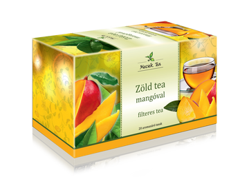 Mecsek Zelený čaj s príchuťou manga 40 g - 87415