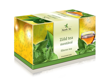 Mecsek zelený čaj s mätou 40 g - 87416