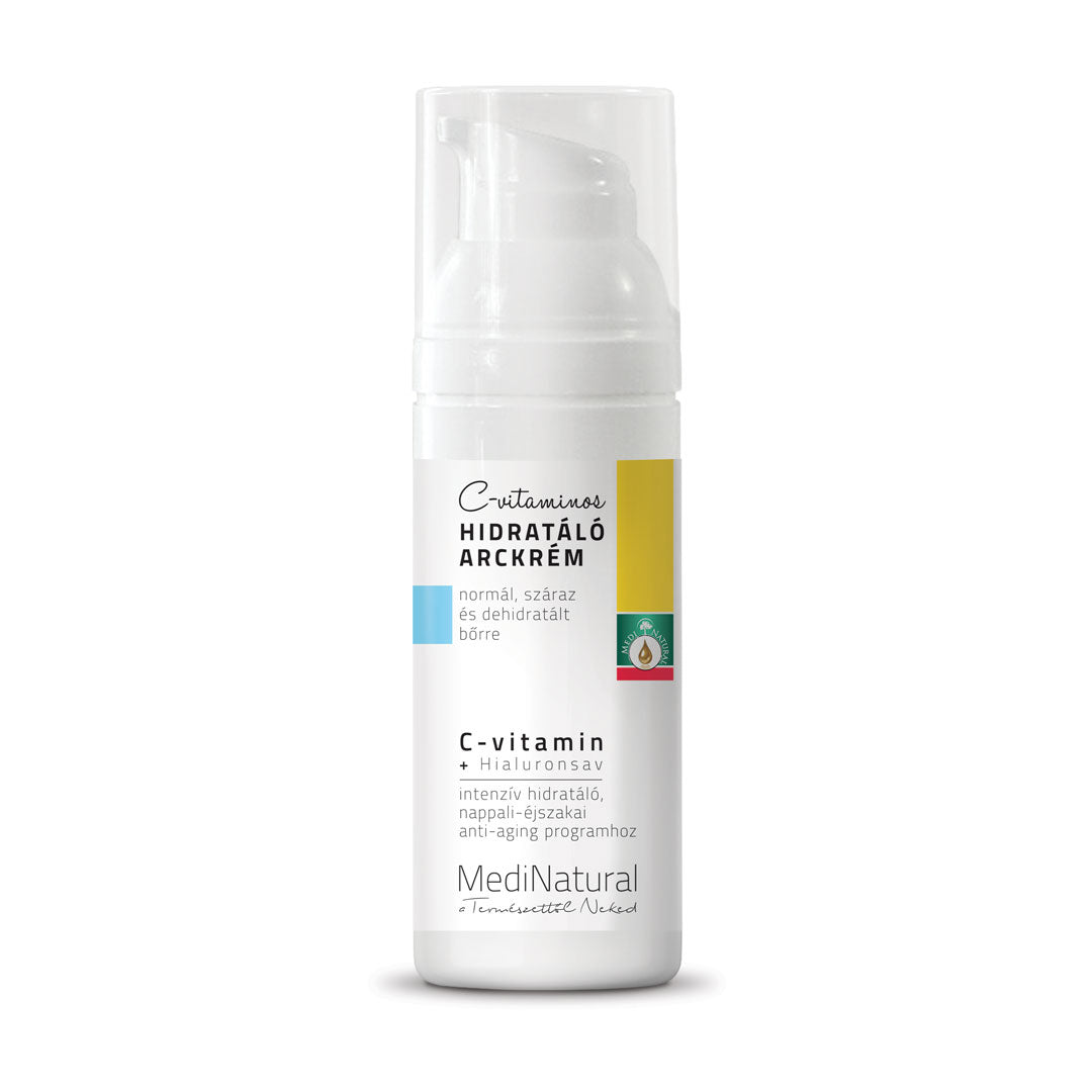 Medinatural Hydratačný pleťový krém s vitamínom C 150 ml - 59817