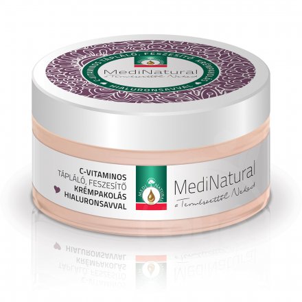 Medinatural Vyživujúca a spevňujúca krémová maska s vitamínom C a kyselinou hyalurónovou 100 ml - 57607
