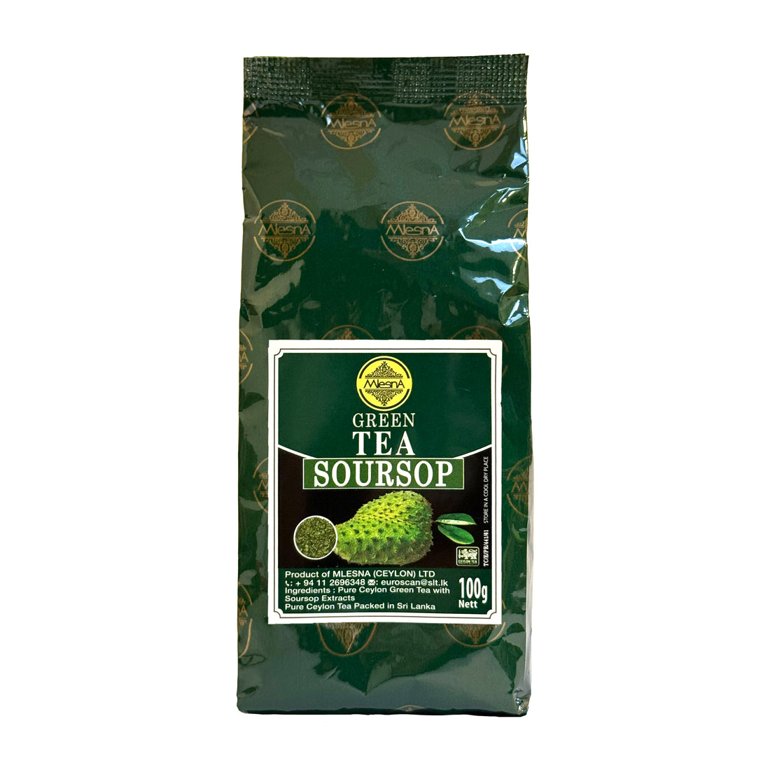 Mlesna Zelený čaj Soursop sypaný 100 g - 24654