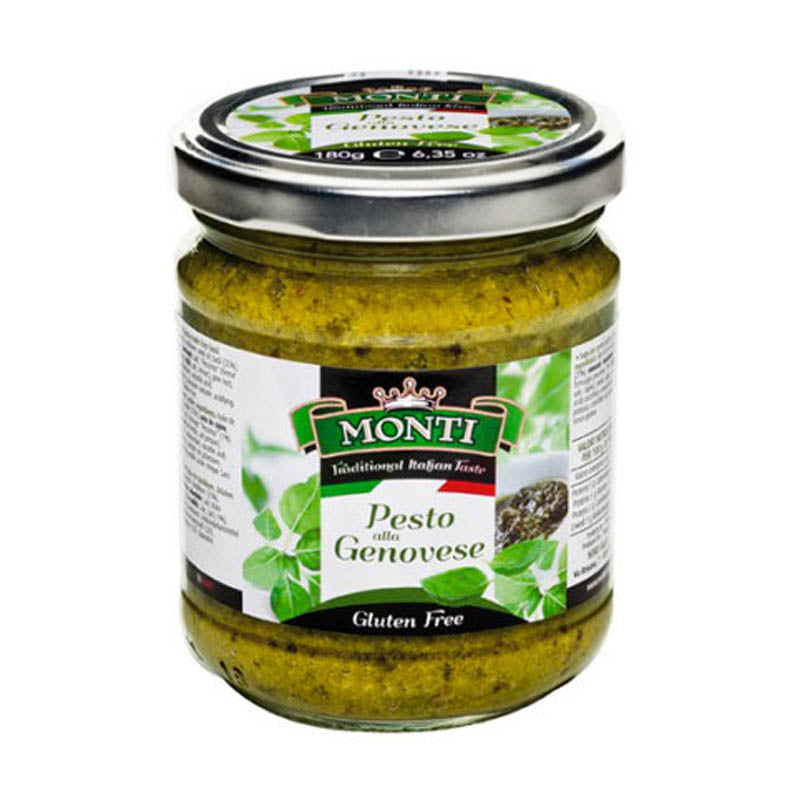 Monti pesto alla genovese bezlepkové pesto 180 g