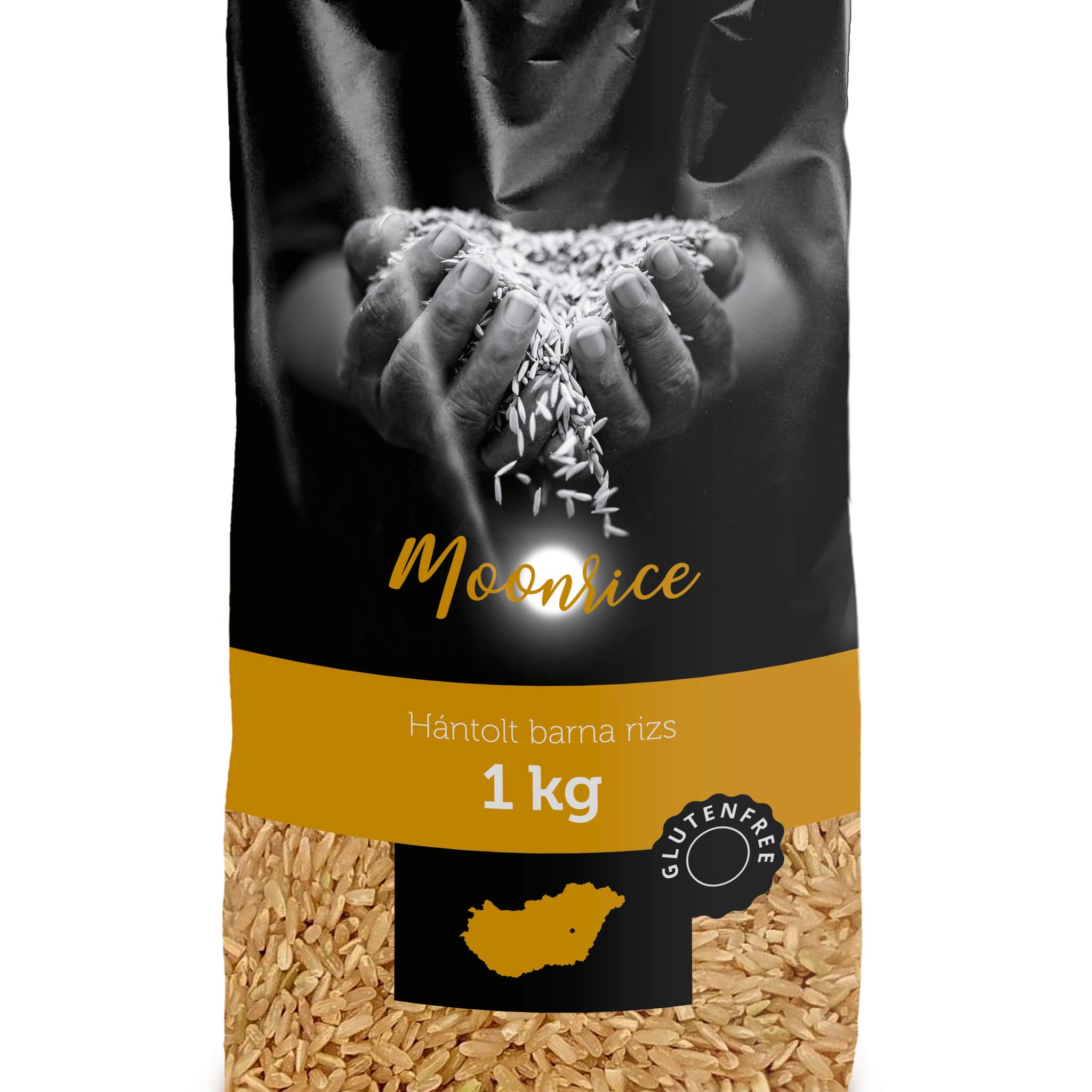 Moonrice štiepaná hnedá ryža "A" 1000 g