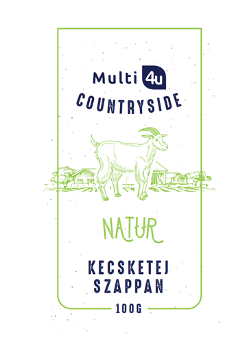 Multi 4u Countryside kozie mydlo prírodné 100 g