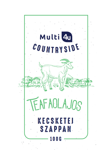 Multi 4u Countryside kozie mydlo čajový olej 100 g