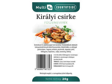 Multi 4u kráľovská kuracia korenia zmes countryside 20 g