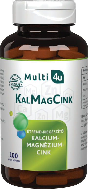 Multi 4u vápenatý horčík vegánske tablety 100 g