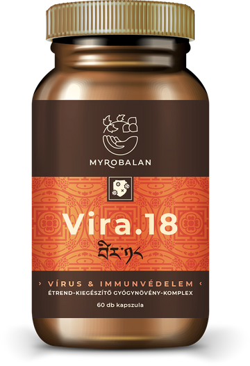 Myrobalan vira.18 imunohodnotenie a vírusová ochrana - komplex rastlinných liekov - vegánske kapsuly 60 ks