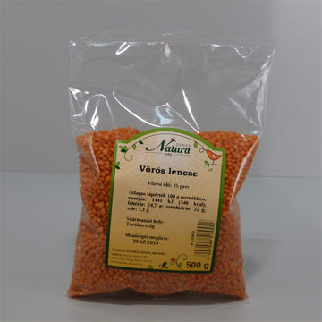 Dénes Natura Červená šošovica 500 g - 17632