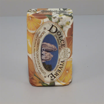 Nesti Dante mydlo Dolce Vivere Capri s pomarančovým kvetom a bazalkou 250 g - 29127