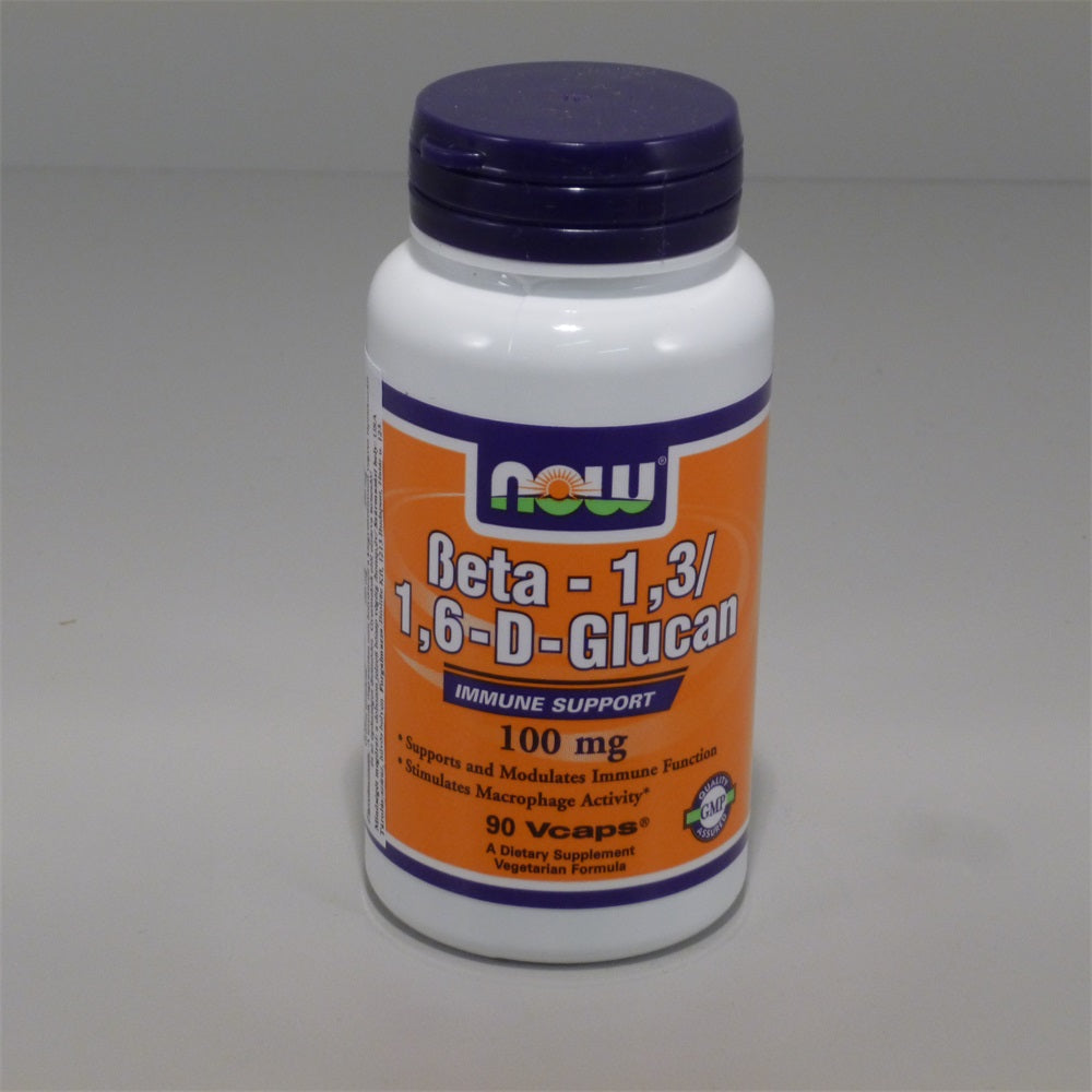 NOW Foods Beta-1,3/1,6-D-Glukán kapsuly 90 ks, 70 g - 18463