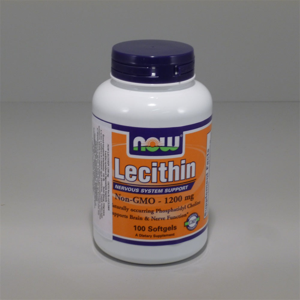 NOW Foods Lecitín 1200 mg 100 kapsúl - 18471