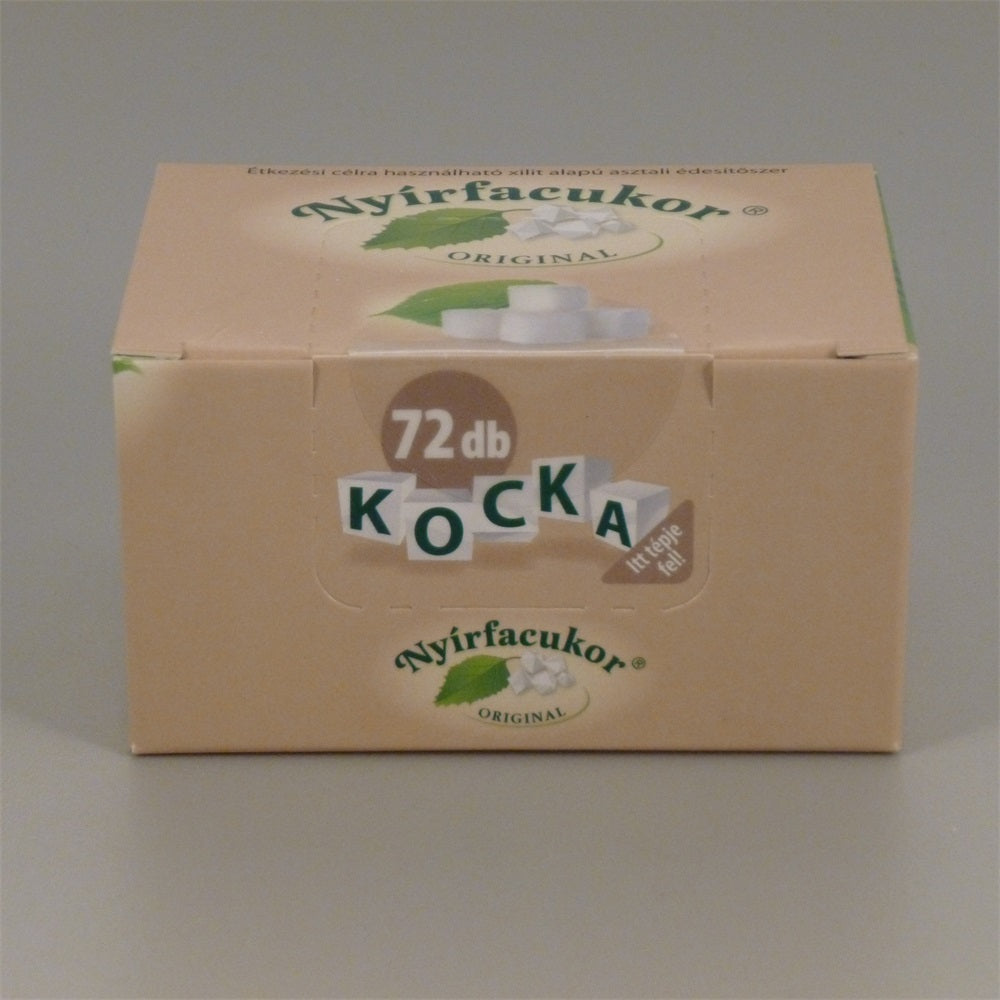 Nyírfacukor Originálny brezový kockový cukor 188 g - 40434
