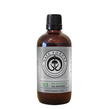 Naja forest N3 bio mandula, bio reishi huby doplnok stravy 100 ml