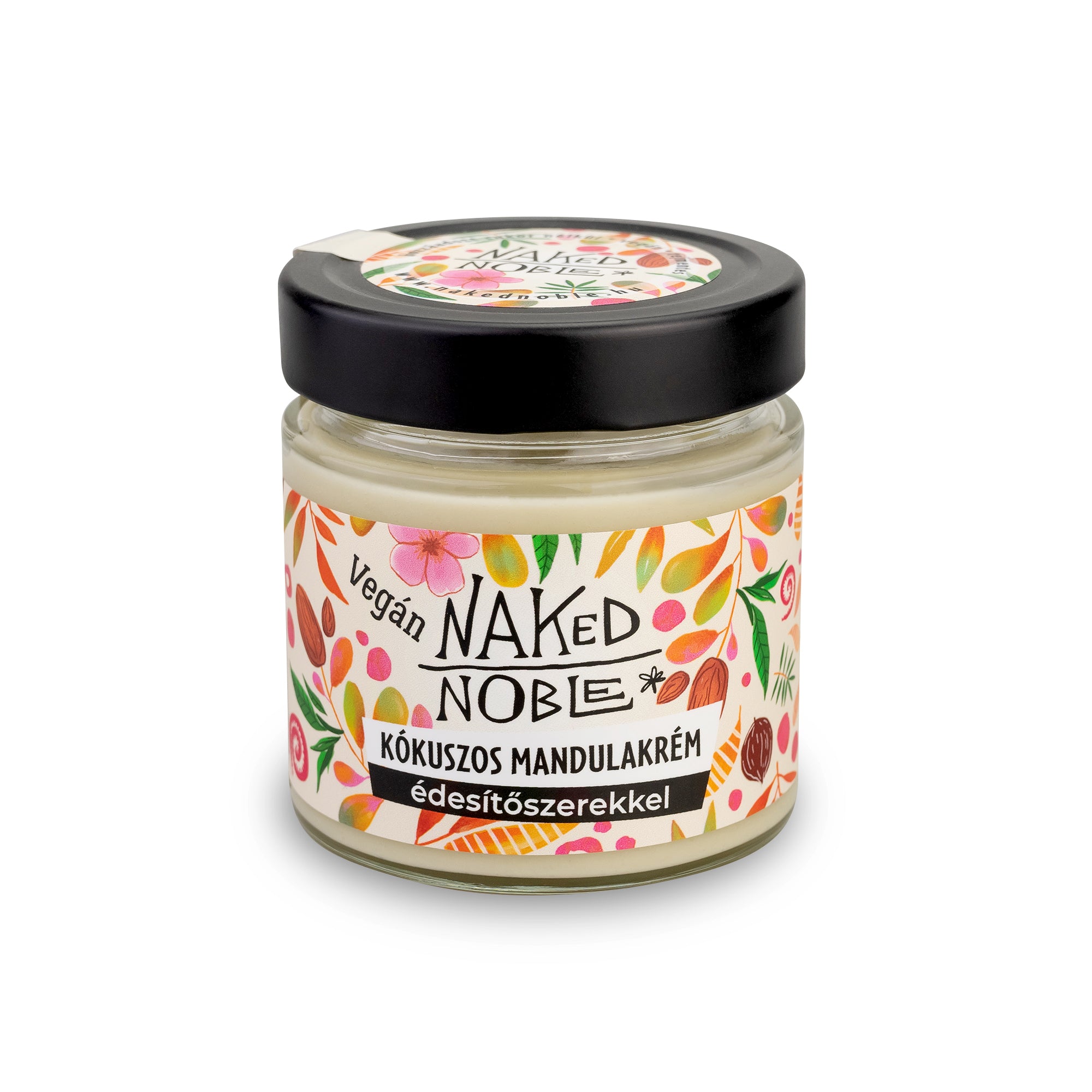 Naked noble kokosová mandľová krém s sladidlami 200 g
