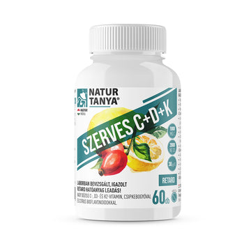 Natur Tanya organické c+d3+k2 retardované vitamínové tablety 60